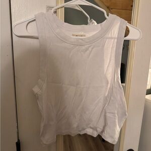Madewell White Tank Top